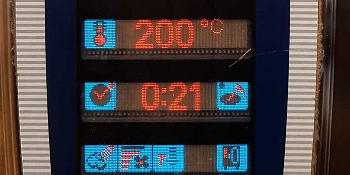 Temperaturdisplay