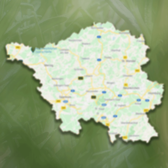 Saarlandkarte