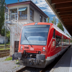 Am Bahnsteig