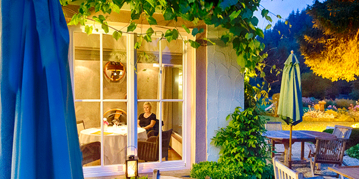 Blick ins Restaurant