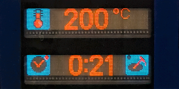 Temperaturdisplay