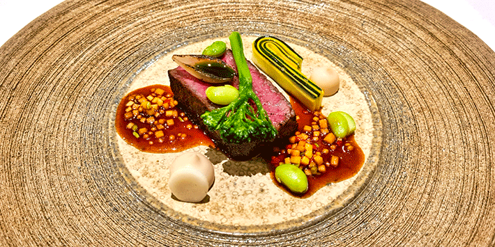 Tajuma-Wagyu | Palmherz | Asia Brokkoli | Black Bean