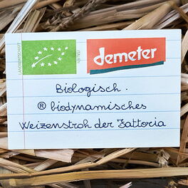 Weizenstroh mit Zertifikat von Demeter